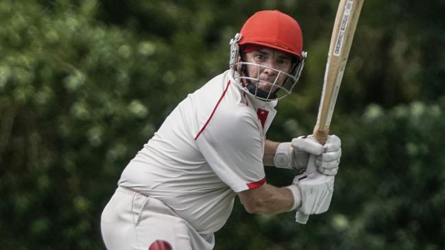 MPCA: Provincial: Baden Powell v Long Island. Baden Powel batter Craig ENTWISTLE. Picture: Valeriu Campan