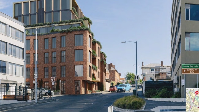 Artist’s impression of the Montpelier House development. Pic: Fender Katsalidis