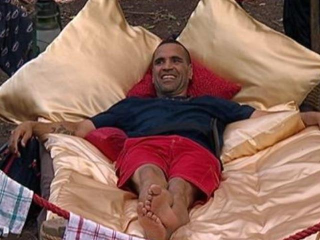 Anthony Mundine I'm a Celebrity Get Me Out of Here. Picture: Channel 10