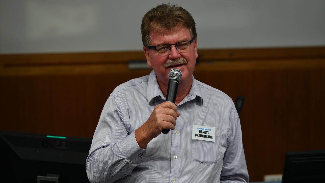 Darryl Branthwaite at the Meet the Candidates event at CQUni March 12, 2020