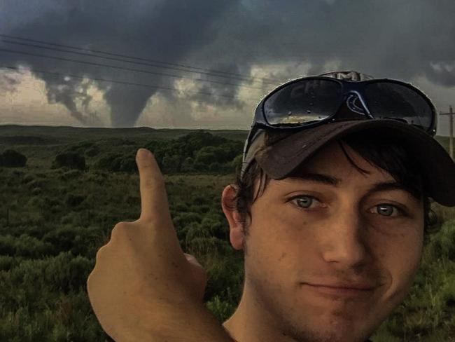 Thomas Hinterdorfer chasing severe weather events in the United States.