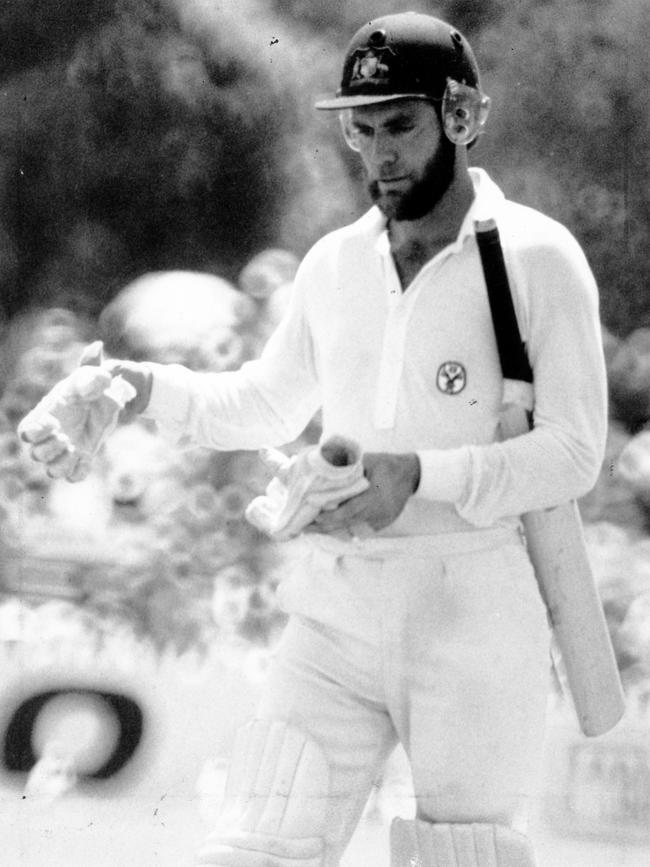 Chappell is one of Australia’s best ever batters. (Pic by unidentified staff photographer)