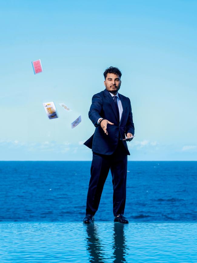Billionaire Laurence Escalante. Picture: Nic Walker
