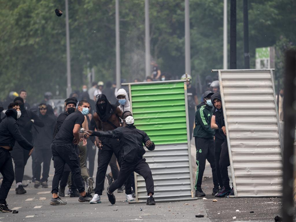 Protests continued for a third night on Thursday. Picture: Abdulmonam Eassa/Getty Images