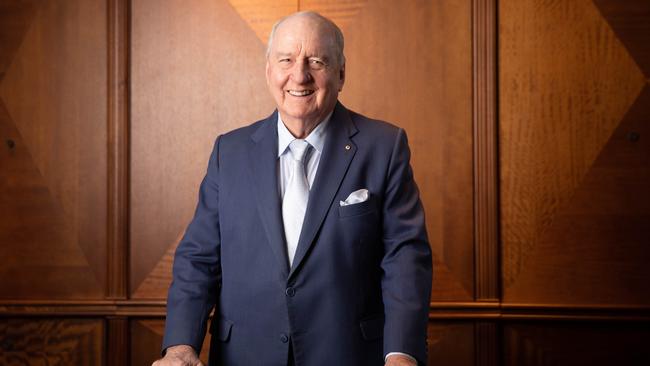 Broadcaster Alan Jones has recorded back to back losses for his 4BC breakfast radio show in Brisbane. Picture: Renee Nowytarger/The Australian