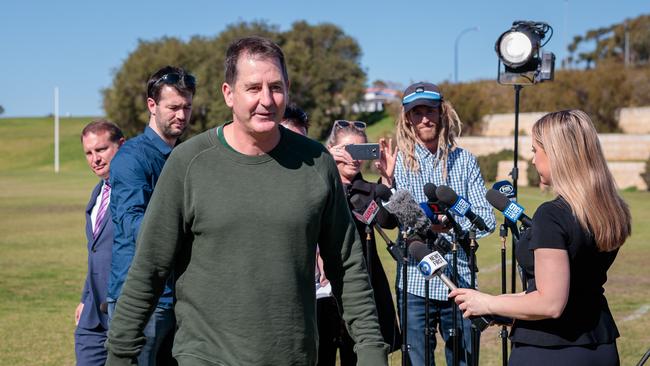 Ross Lyon has been linked to the Collingwood and Carlton coaching jobs. Picture: AAP/Richard Wainwright