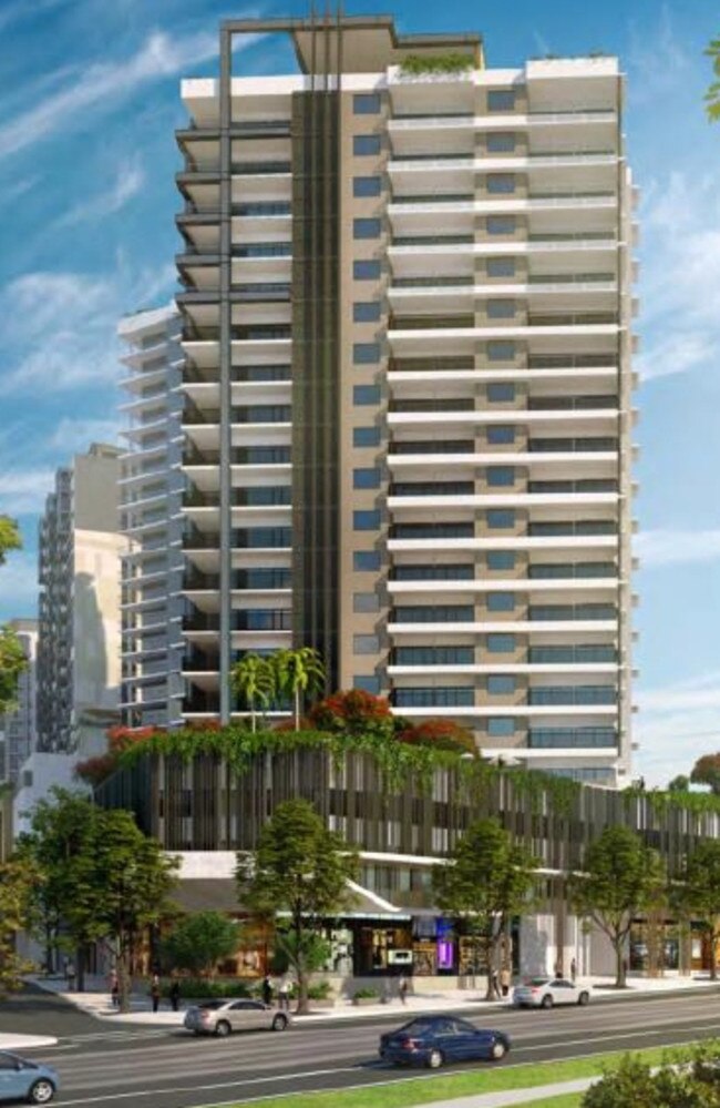 Tower approved for Brisbane Housing site at 98 Nerang St