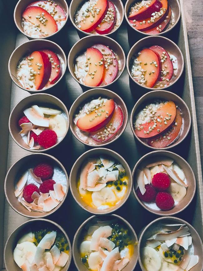 Some breakfast options. Picture: TeaLily Photography