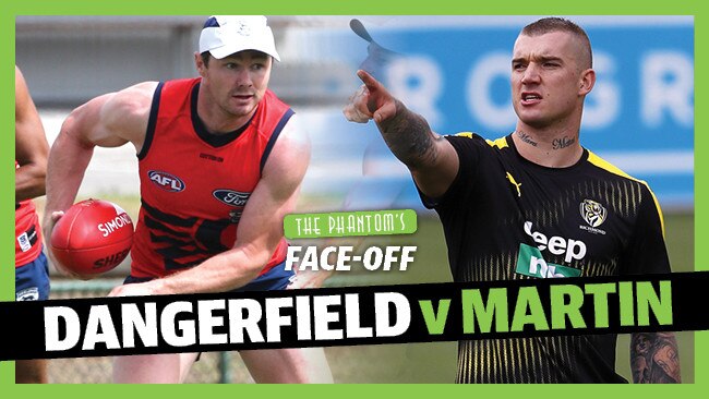 The battle of the big guns - Patrick Dangerfield or Dustin Martin?