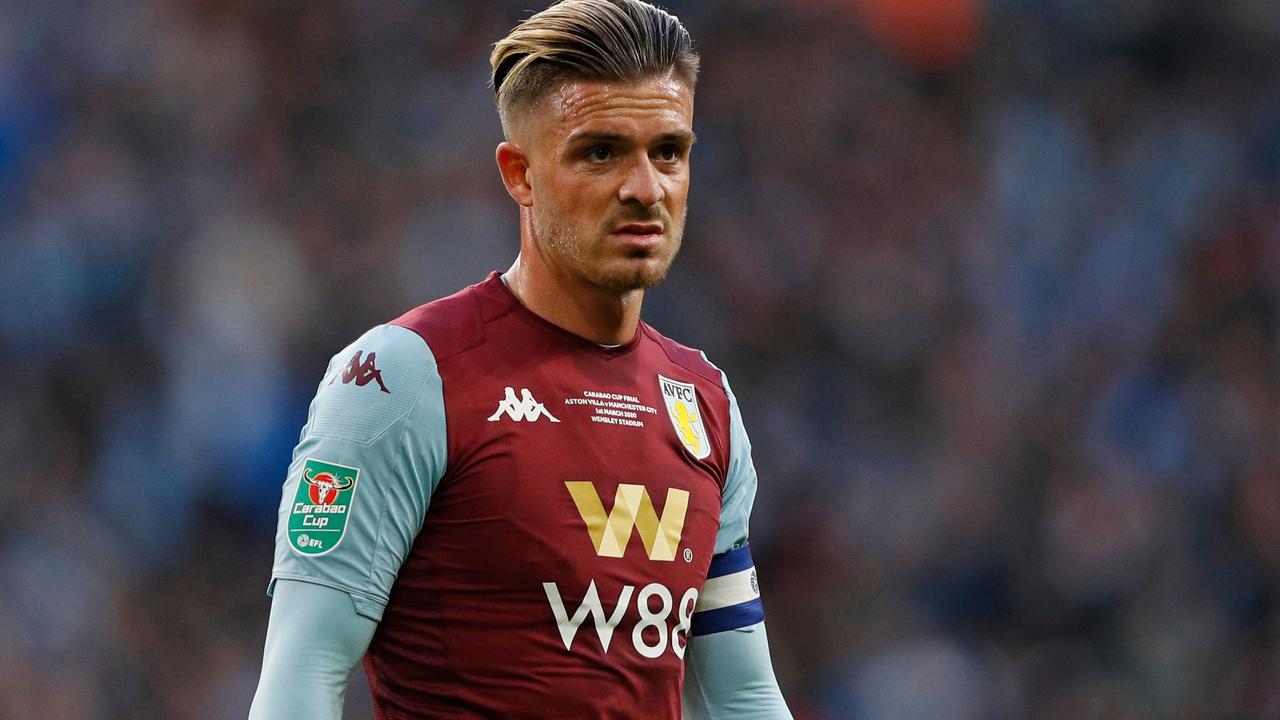 Aston Villa's Jack Grealish apologised for his reckless behaviour. (Photo by Adrian DENNIS / AFP)