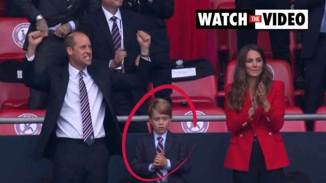 Anger over Prince George’s suit at Euro game