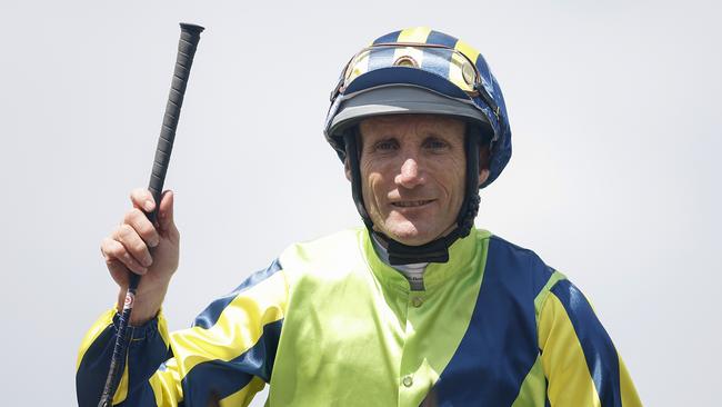 Damien Oliver has won the Melbourne Cup three times. (Photo by Daniel Pockett/Getty Images)