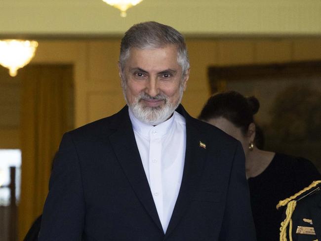 Iran's ambassador to Australia Ahmad Sadeghi. Picture: X / @ahmad87051