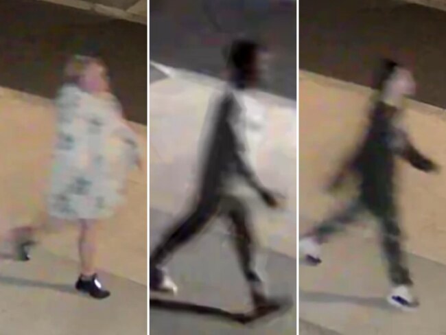 Geelong police have released CCTV images of three people they would like to speak to.