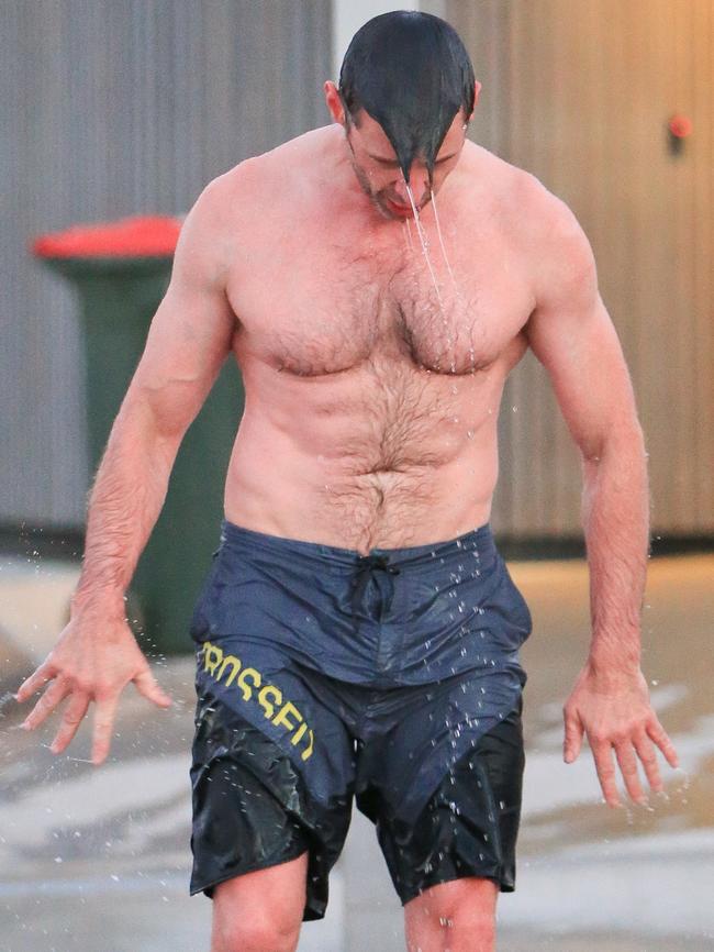 He may be getting close to 50 years-old — but his body still looks fit. Picture: Matrix Media