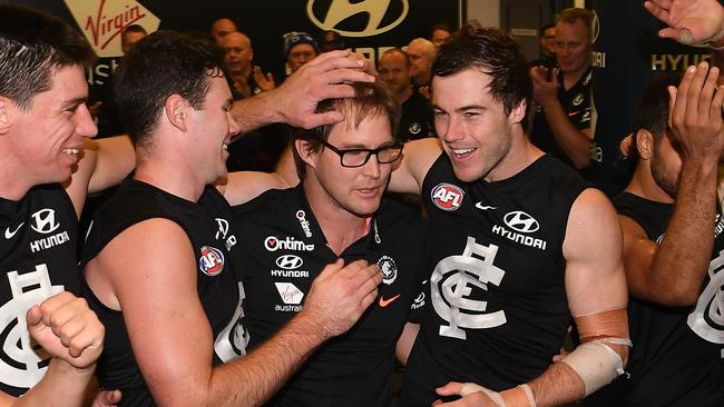 Carlton players embraced the fresh and positive approach of David Teague as coach.