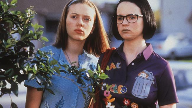 Cult favourite ... Scarlett Johansson and Thora Birch in Ghost World. Picture: Supplied.