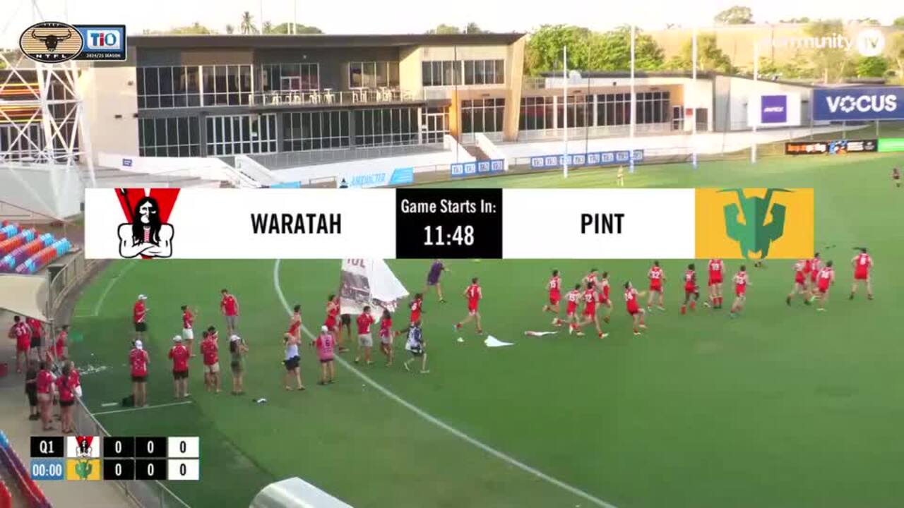 Replay: Waratah v PINT—2024-25 NTFL Round 6