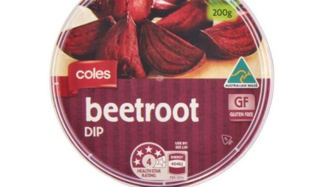 Coles beetroot dip recalled: Products with best-before date of January ...