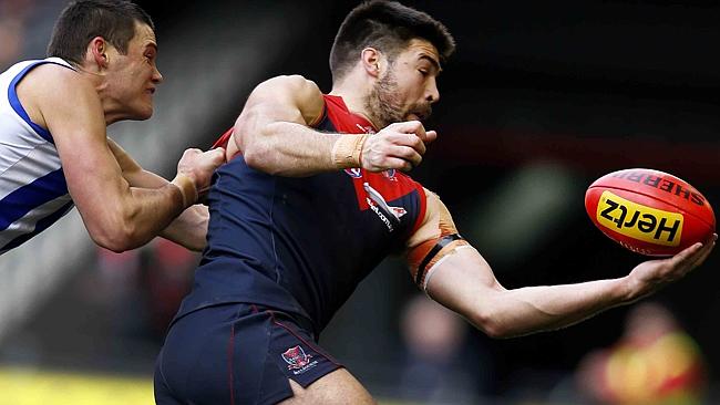 Chris Dawes two seasons at Melbourne has been marred by injury.