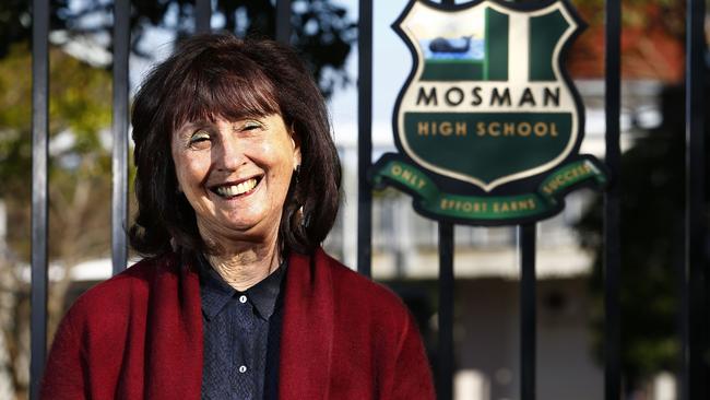 Mosman High principal Susan Wyatt supported the crossing.