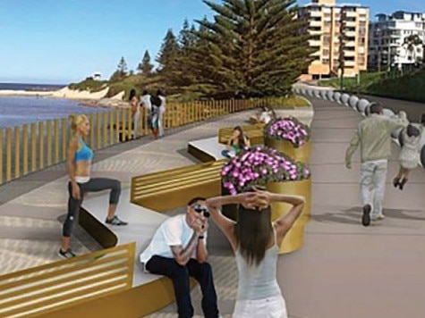 Council's vision for the Esplanade Boardwalk at The Entrance.