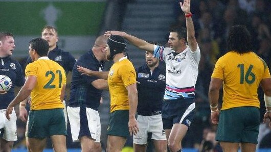 Craig Joubert awards the penalty in 2015 that caused such a stir.