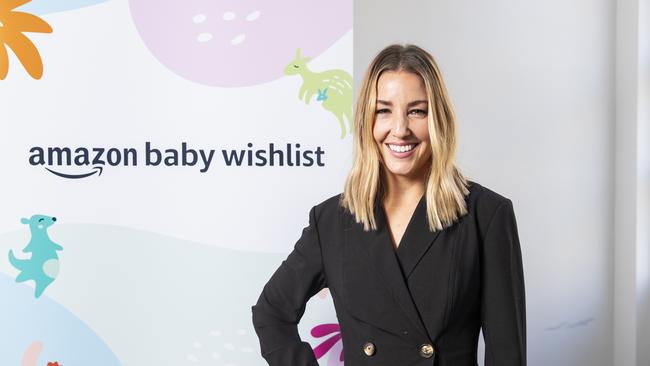 Jules Sebastian at the the launch of Amazon’s Baby Wishlist.