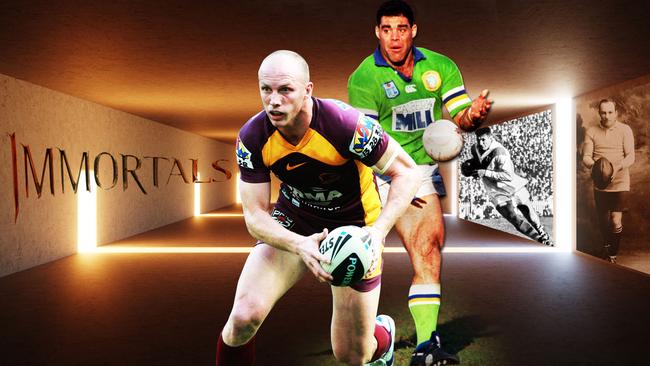 Darren Lockyer and Mal Meninga are both nominees for the Immortals.