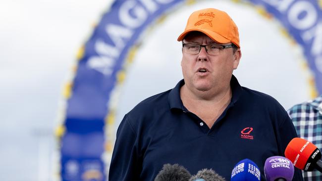 Ben Dorries says racing in Queensland will be poorer without outgoing Racing Queensland CEO Jason Scott. Picture: Luke Marsden.