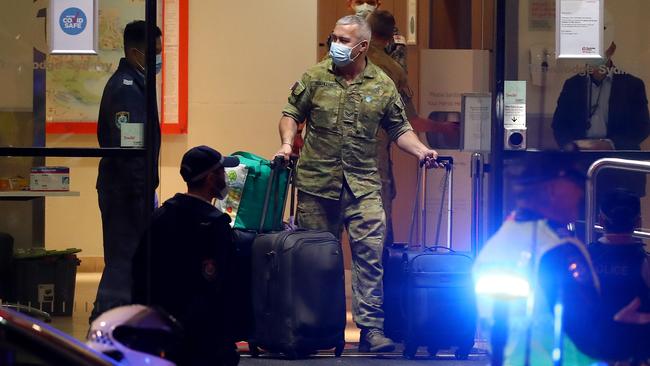 People who stayed in hotel quarantine are being asked to pay the NSW government for their stay. Picture: Toby Zerna