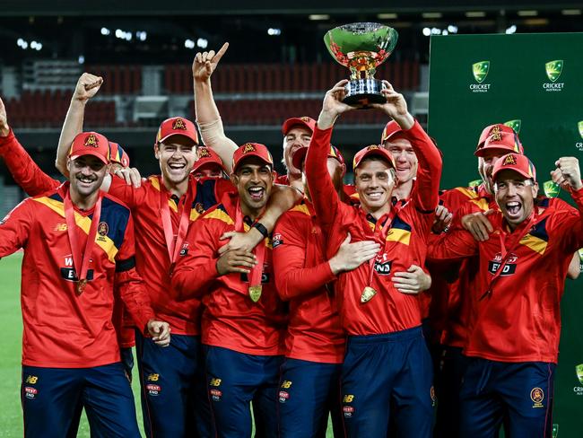 South Australia won its first one-day title in 13 years. Picture: Mark Brake/Getty Images.