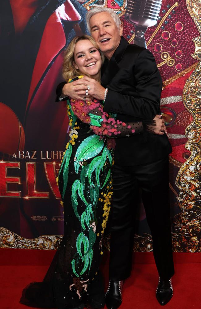 Lilly and Baz Luhrmann. Picture: Matrix