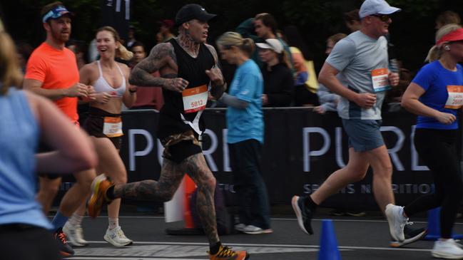 Some of the magic moments and action from the ASICS Runaway Noosa Marathon. Photo: Mark Furler