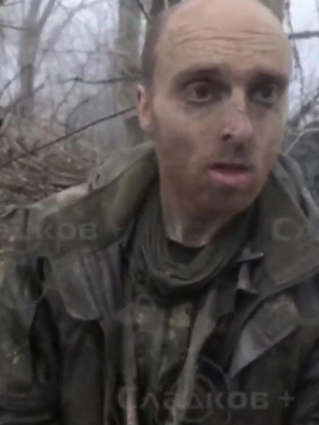 NewsWire understands Mr Jenkins was fighting as part of the 402nd Rifle Battalion in Ukraine’s 66th Mechanised Brigade when he was captured. Picture: Screengrab