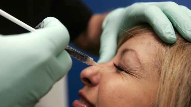 Cosmetic injectors are having Skype calls with doctors instead of having a doctor there in person. Picture: Jonathan Alcorn/Bloomberg News