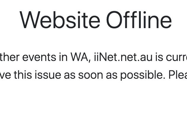 National NBN provider iiNet is experiencing an outage that's affecting hundreds of thousands of customers.