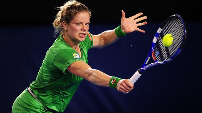 Kim Clijsters became the darling of Aussie tennis fans during her barnstorming run to the 2011 Australian Open title.