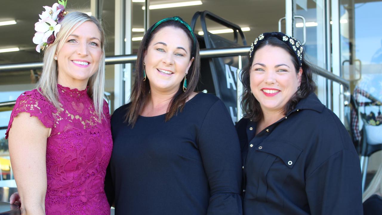 Felicity McIntyre, Larissa Frohloff and Erin Evans.