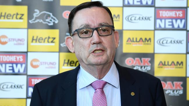 Penrith Panthers CEO Brian Fletcher is waiting for the NRL to have its say first.