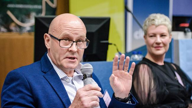 Stanwell CEO Richard van Breda at the Energy Futures Summit at Central Queensland University Gladstone Campus.