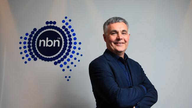 NBN chief executive Stephen Rue. Picture: Aaron Francis