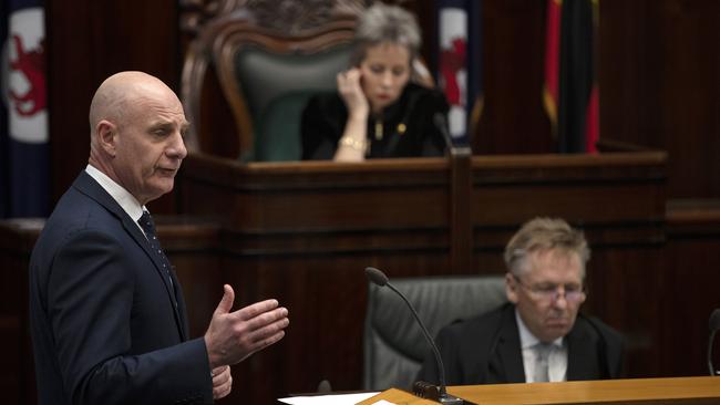 Parliament, Tasmanian Premier Peter Gutwein. Picture Chris Kidd