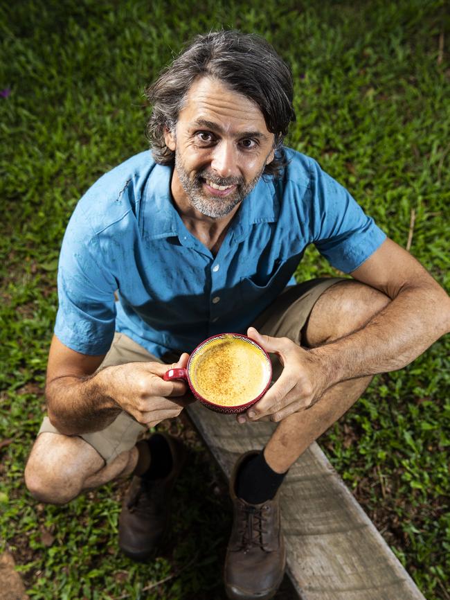 Chai tea master Adam Donoghue. Picture: Lachie Millard