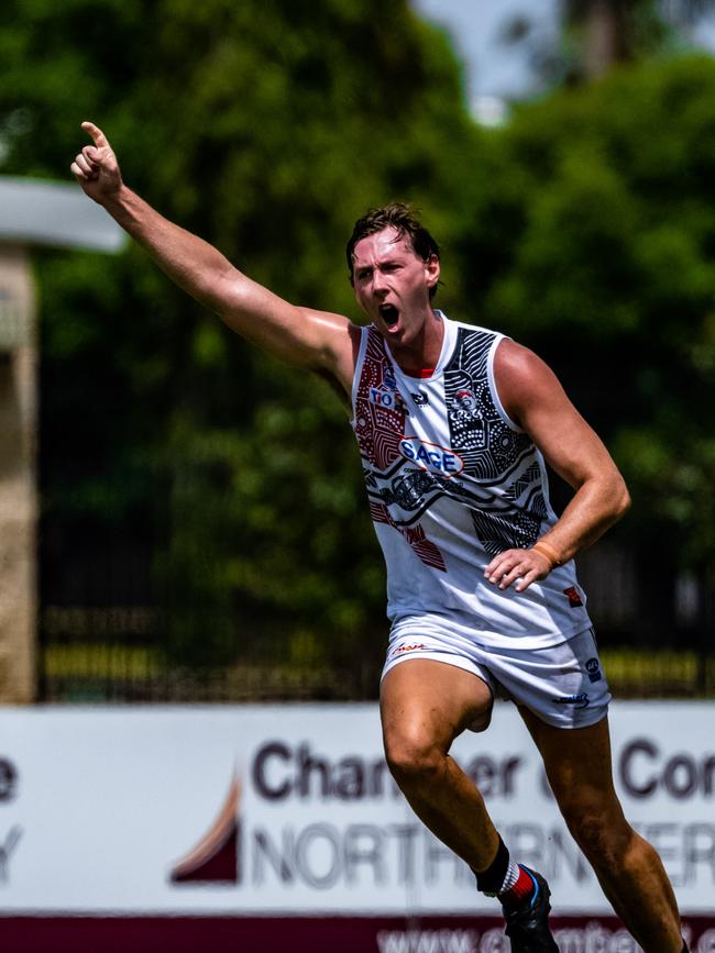 Corowa-Rutherglen recruit Sam Dunstan has been playing in the Northern Territory competition over summer. Picture: Patch Clapp