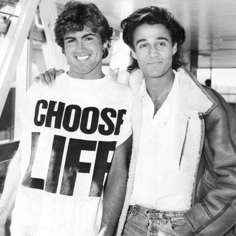 While George’s estate rakes in millions from royalties, some are shared with former Wham! bandmate Andrew Ridgeley. Picture: London Sun