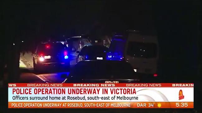 Stand-off between police and man in Melbourne's south-east