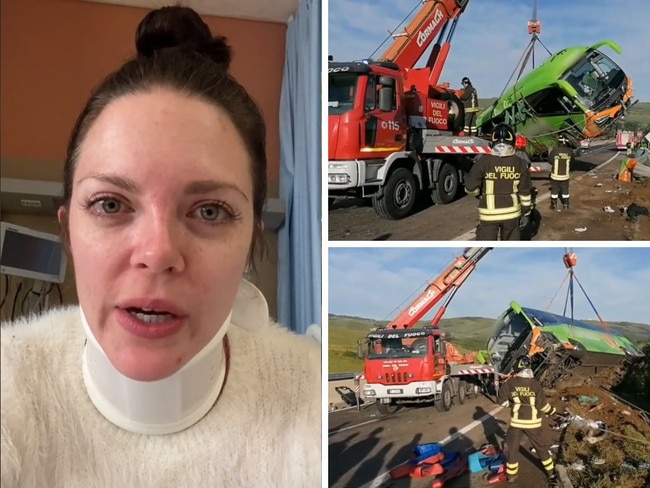 Aussie woman's desperate plea after fatal bus crash