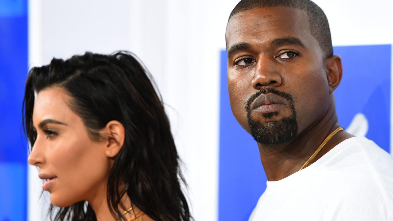 Kim Kardashian with then husband Kanye West at the 2016 MTV Video Music Awards at Madison Square Garden, New York City. (Photo by Larry Busacca/Getty Images)