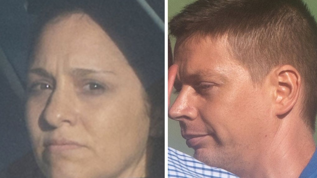 Parents Jessica and Adam Hanbury were accused of murder after their two-year-old daughter died on Thursday, December 29, 2022. The case has now been discontinued. Picture: Fergus Gregg
